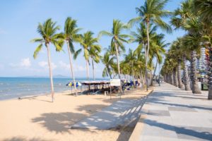 Jomtien-beach-a-popular-tourist-beach-in-Pattaya